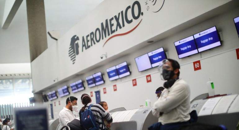 Aeromexico pasajeros Reuters