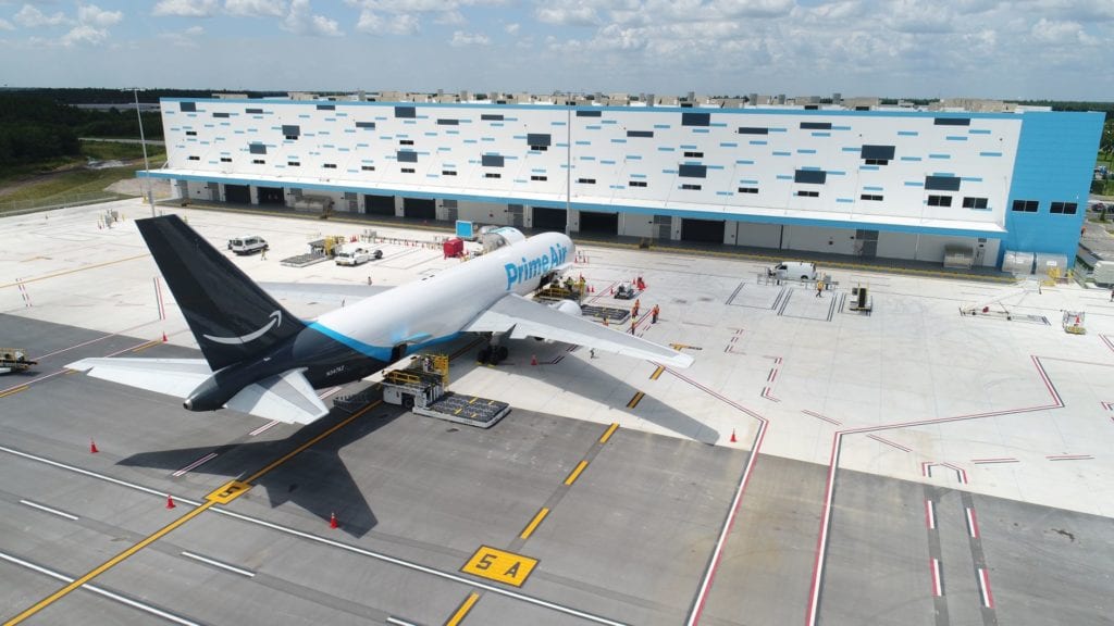 Amazon inaugura HUB logístico en Florida Transporte en México
