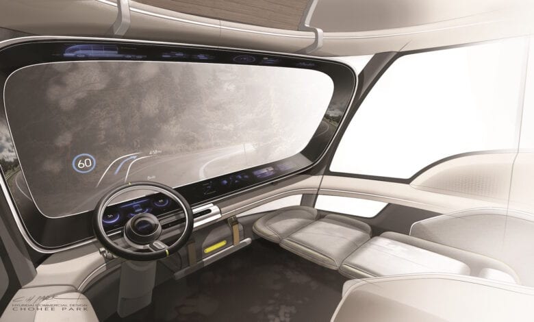 Hyundai HDC 6 Neptune concept interior