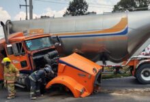 accidente camion de carga