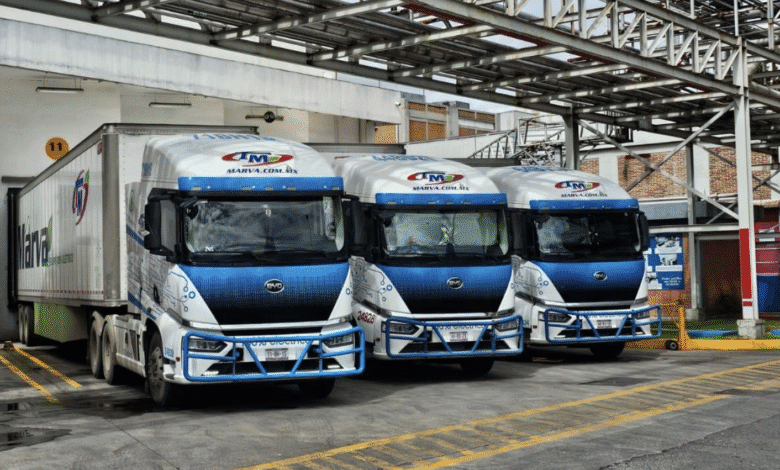 Unilever de México puso en marcha su primera flota de tractocamiones eléctricos 1 Unilever