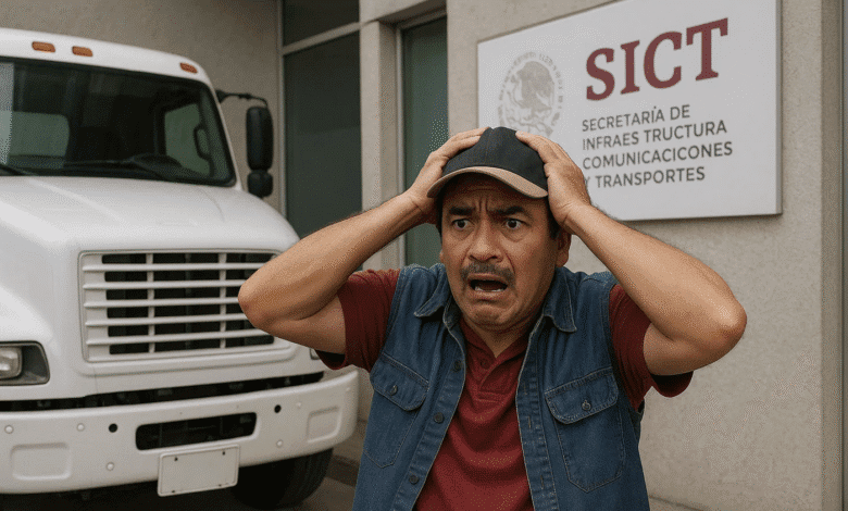 Crisis en el Autotransporte Federal: SICT Arrastra Retrasos y Genera Pérdidas Millonarias por placas 1 placas