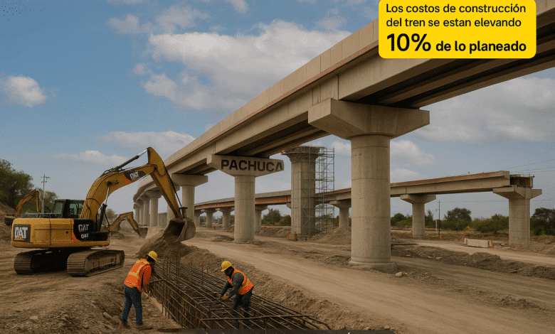 Aumenta 10% el costo del Tren AIFA–Pachuca; atribuyen alza a compra de trenes y liberación de terrenos 1 Tren Aifa