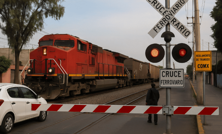 Congreso CDMX urge reforzar seguridad en cruces ferroviarios para evitar tragedias 1 cruces ferroviarios
