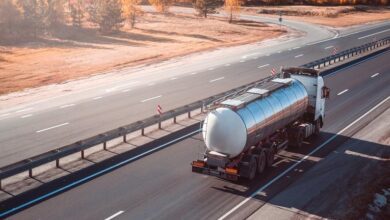 Transporte de gas