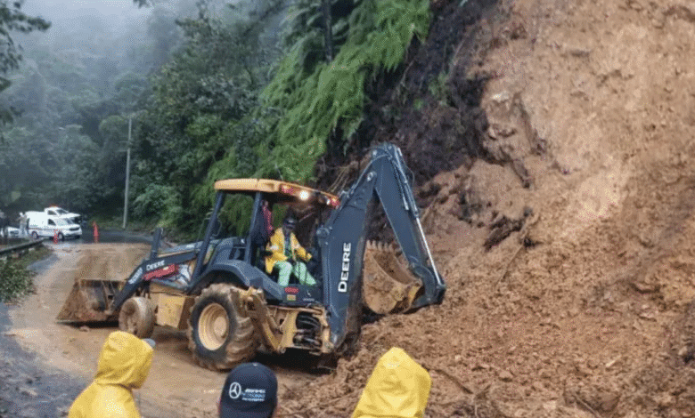 Casi 1,000 km de carreteras federales afectados por lluvias torrenciales: el golpe en la infraestructura 1 torrenciales