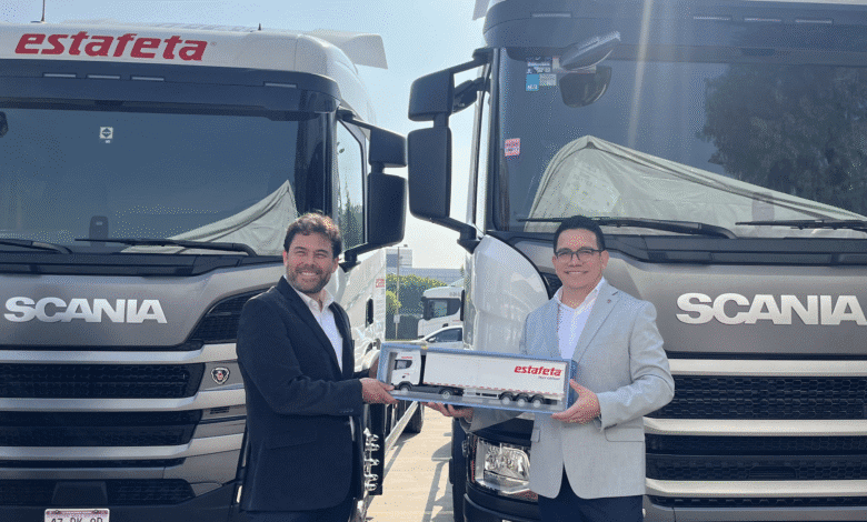 Estafeta incorpora 113 tractocamiones Scania a su flota 1 estafeta