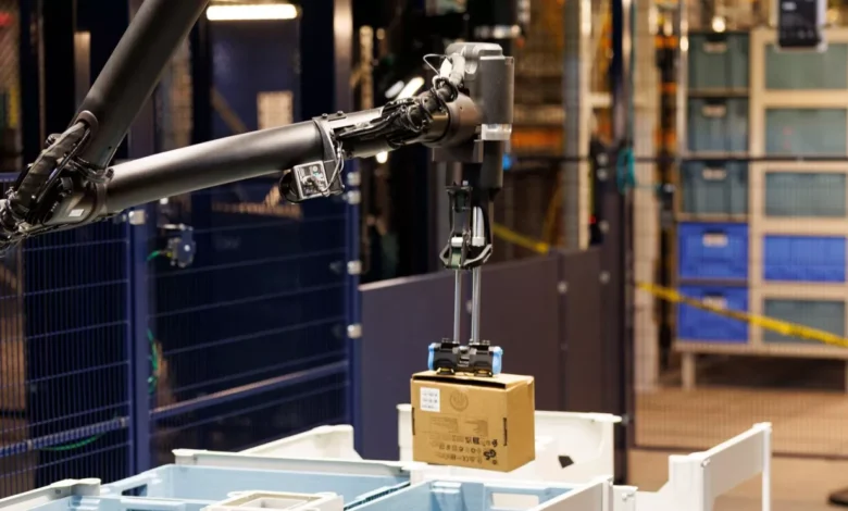 Blue Jay, el robot que usa IA para las tareas de Amazon esta rompiendo las reglas de la logística 1 Blue jay