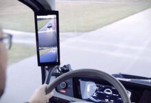 Stoneridge Mirror replacement camera system truck